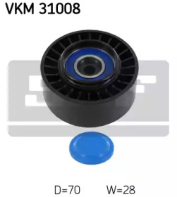 Поликлиновойремень / комплект SKF для VW CRAFTER 30-50 c бортовой платформой/ходовая часть (2F_) 2.0 TDI 4motion